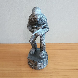 2005 Star Wars Saga Edition Chess Chewbacca Silver Replacement Figure